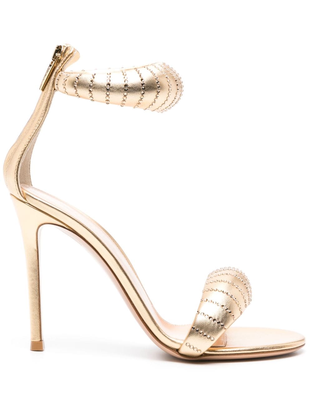 Gianvito Rossi Metallische Bijoux Sandalen 105mm - Gold von Gianvito Rossi