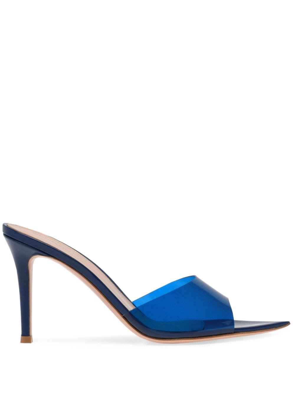 Gianvito Rossi Elle Mules 85mm - Blau von Gianvito Rossi