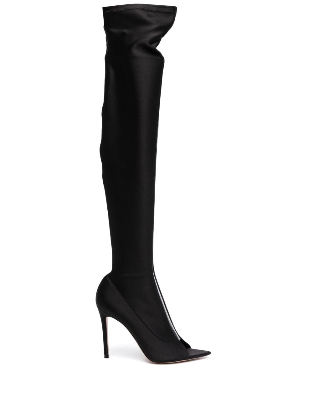 Gianvito Rossi Hiroko Cuissard Overknee-Stiefel 105mm - Schwarz von Gianvito Rossi