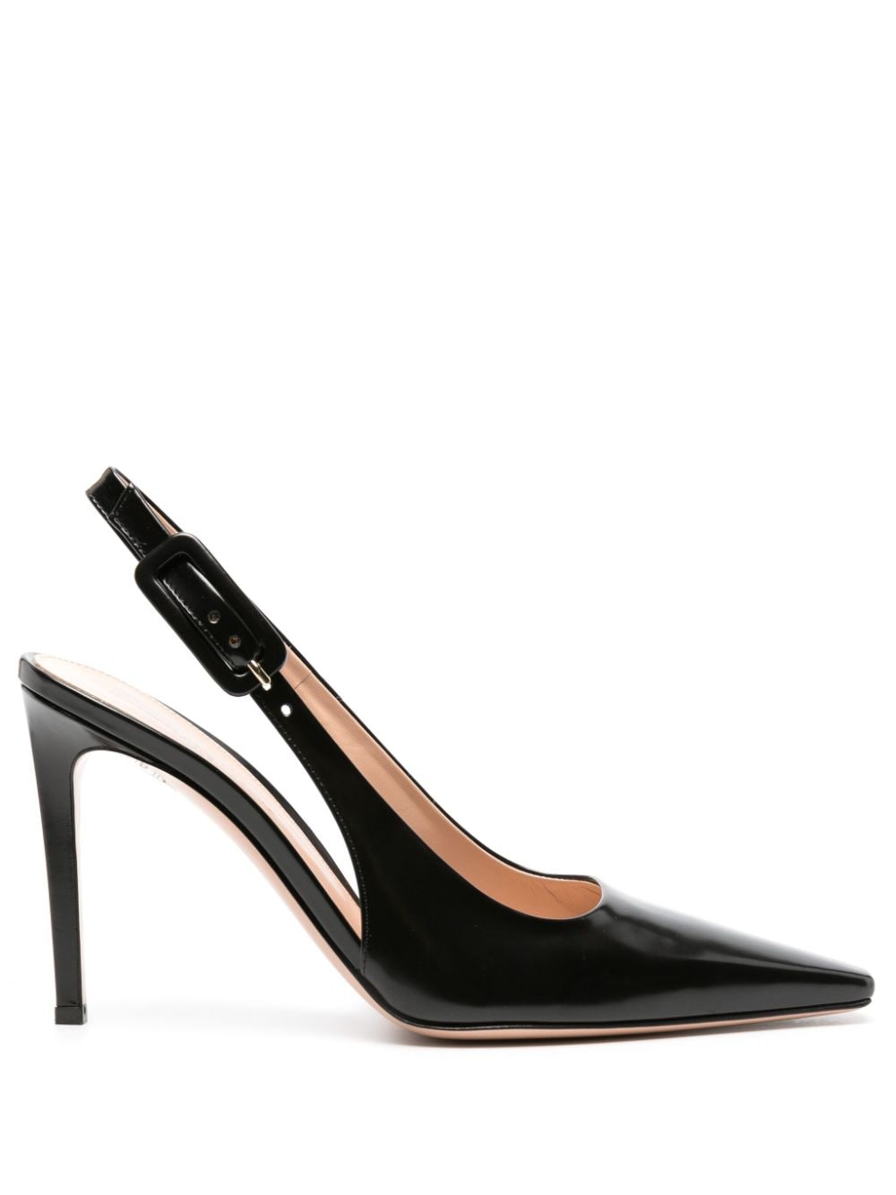 Gianvito Rossi Lindsay Pumps 95mm - Schwarz von Gianvito Rossi