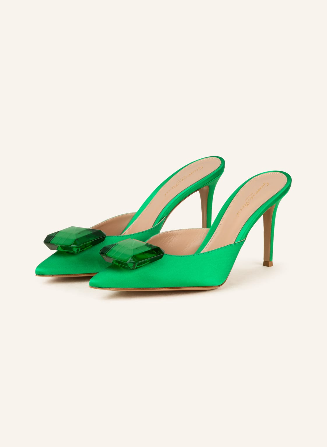 Gianvito Rossi Mules gruen von Gianvito Rossi