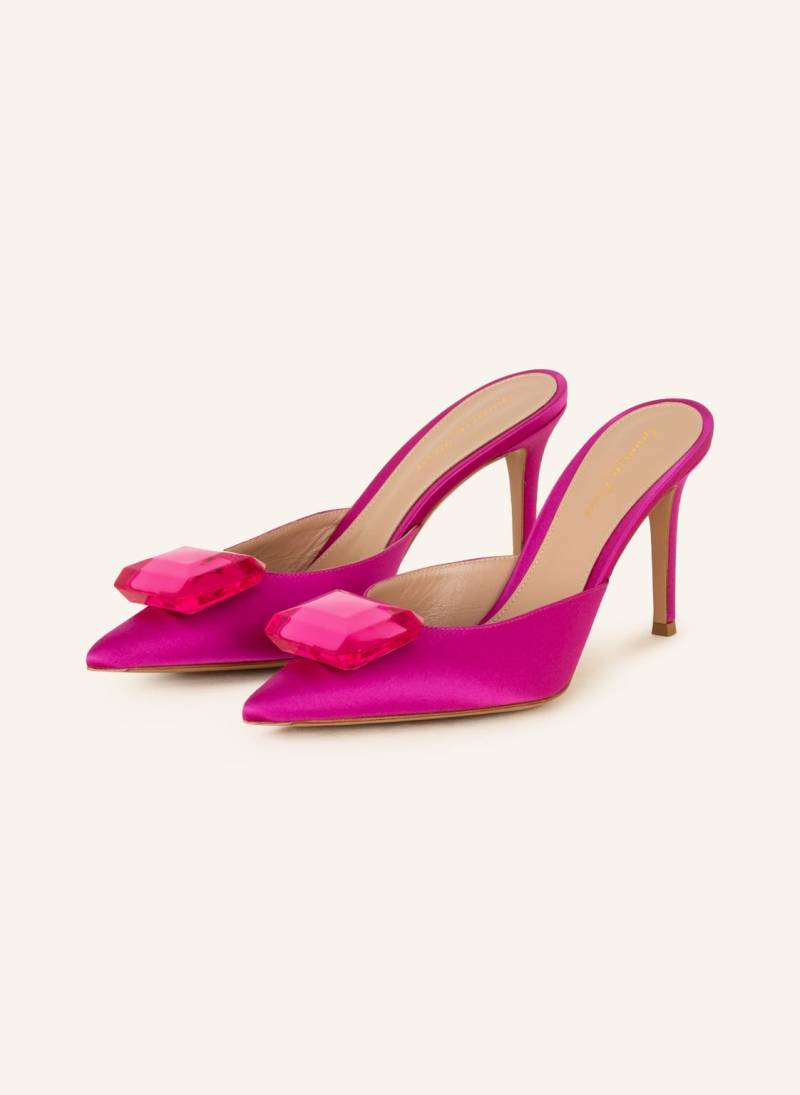 Gianvito Rossi Mules pink von Gianvito Rossi