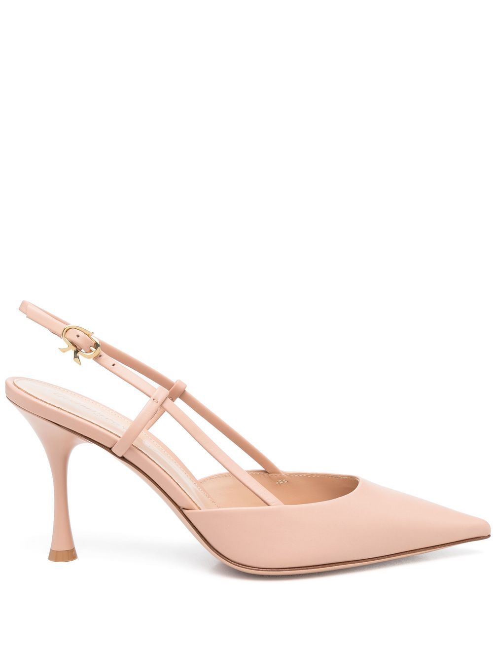 Gianvito Rossi Ribbon Slingback-Pumps - Nude von Gianvito Rossi