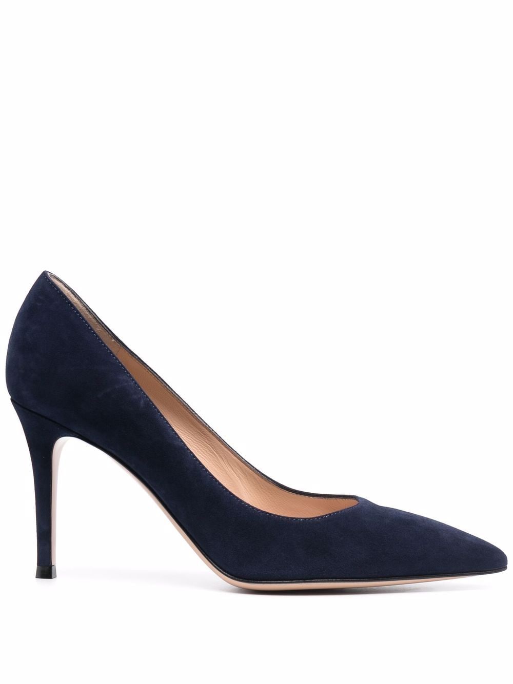 Gianvito Rossi Pumps mit spitzer Kappe 90mm - Blau von Gianvito Rossi