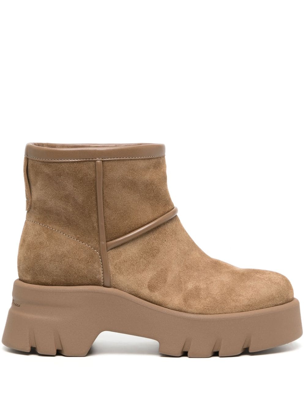 Gianvito Rossi Stiefel mit Shearling-Futter - Braun von Gianvito Rossi