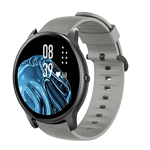 Giaogor Armband Kompatibel Für AGPTEK Smartwatch, Sport Silikon Classic Ersatz Uhrenarmband Für AGPTEK LW11 Smartwatch (grau) von Giaogor