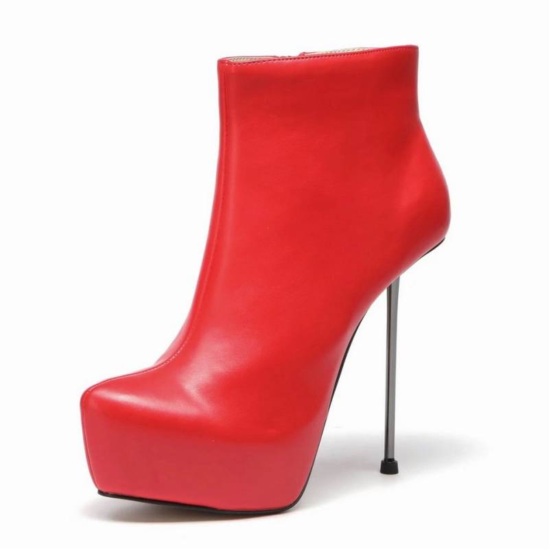 Giaro BESO High-Heel-Stiefelette 14 cm Absatz, 4 cm Plateau, verschiedene Farben von Giaro