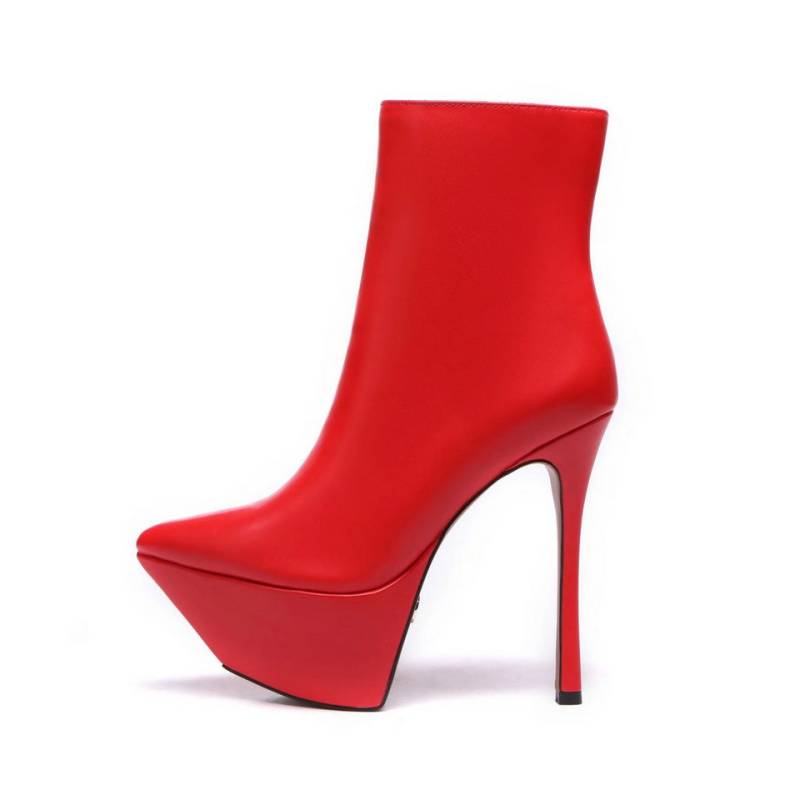 Giaro DELPHINA Plateaustiefelette 15 cm Absatzhöhe, 5 cm Plateau, veganes Leder von Giaro