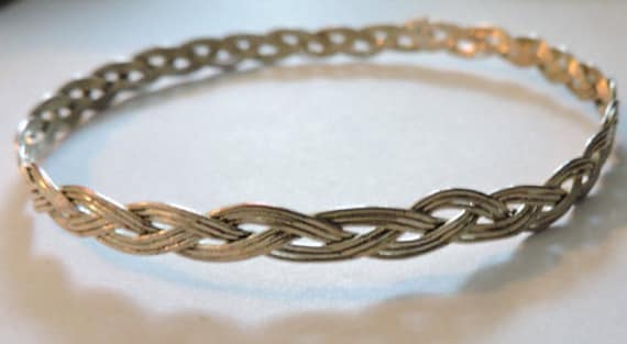 Vintage Sterling Silber Fischgrät Armreif Vintage Sterling Silber Fischgrät Armreif von GibsonsVintageShop
