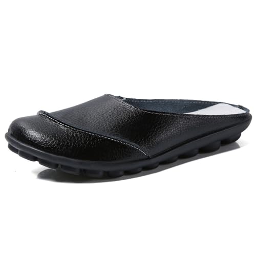 Gicoiz Damen Pantoffeln Runde Zehen Klassische Sommer Strand Schuhe Ohne Verschluss Geschlossen Flip Flops Leisure Hausschuhe Pantoffeln Draußen Mule Sandals Schwarz Gr 35 EU Gicoiz Damen Pantoffeln Runde Zehen Klassische Sommer Strand Schuhe Ohne Verschluss Geschlossen Flip Flops Leisure Hausschuhe Pantoffeln Draußen Mule Sandals Schwarz Gr 35 EU von Gicoiz