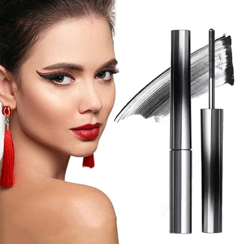 Facelove Iron Eye Mascara, 3D Curling Eyelash Iron Mascara, Iron Eye Eisenlocke Mascara, Eisenlocke Mascara, Ironeye Iron Curl Mascara, Aterproof,Long-Lasting and Smudge-Free (Schwarz, 2g) von Gienslru