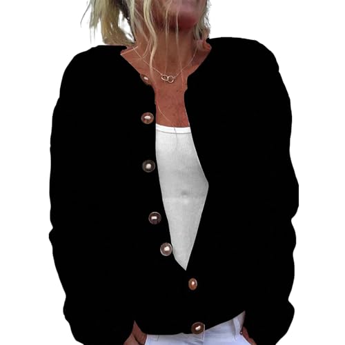 Gienslru Strickjacke Damen Trachten Cardigan Leicht Jacken übergangsjacke Strickcardigan Ugly Christmas Sweater Longstrickjacke Grobstrickjacke Strick Bolero mit Knopfleiste Damenstrickjacke Gienslru Strickjacke Damen Trachten Cardigan Leicht Jacken übergangsjacke Strickcardigan Ugly Christmas Sweater Longstrickjacke Grobstrickjacke Strick Bolero mit Knopfleiste Damenstrickjacke von Gienslru