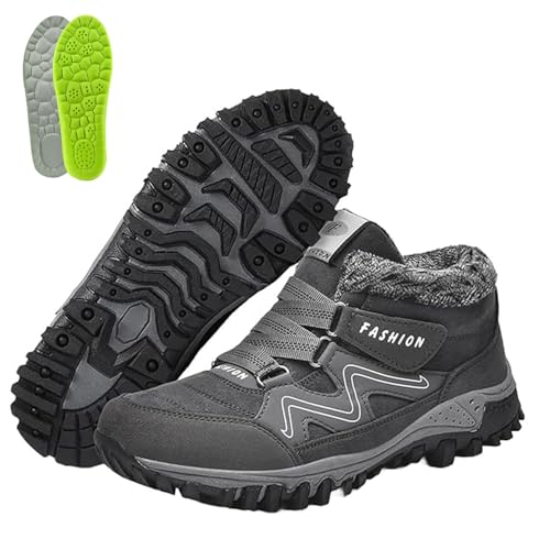 OfreiSchuhe — Solvema Orthopädische Winterschuhe, Winterschuhe Herren Wasserdicht, Damen Winterstiefel Gefüttert Wasserdicht, Rutschfeste (B, Erwachsene, 41, Numerisch, EU Schuhgrößensystem, M) von Gienslru