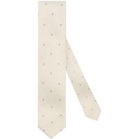 Gierre Milano Seidenkrawatte mit Punktmuster in 0 von Gierre Milano