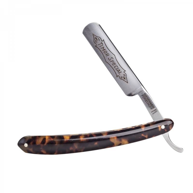 Giesen & Forsthoff Cut Throat Beige Tortoise Imitation Handle von Giesen & Forsthoff