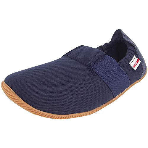 GIESSWEIN Söll - Slim Fit, Flache Hausschuhe Unisex Kinder, Dk.blau 548, 36 EU von GIESSWEIN