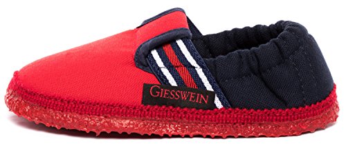 GIESSWEIN Unisex Kinder Aichach Flache Hausschuhe, Feuer 312, 26 EU von GIESSWEIN