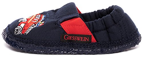 GIESSWEIN Aurich, Flache Hausschuhe Unisex-Kinder, Dk.blau 548, 23 EU von GIESSWEIN