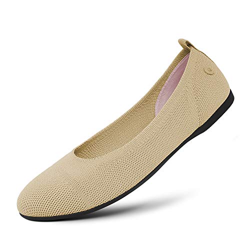 GIESSWEIN Eco Ballerinas Round - Runde Ballerinas für Damen, Eleganter Sommerschuh aus recycelten PET-Flaschen, Ballerina Schuhe, Komfortable Slipper, Ballet Flats von GIESSWEIN