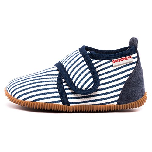 GIESSWEIN Salach, Hohe Hausschuhe Mädchen, Ocean 588, 20 EU von GIESSWEIN