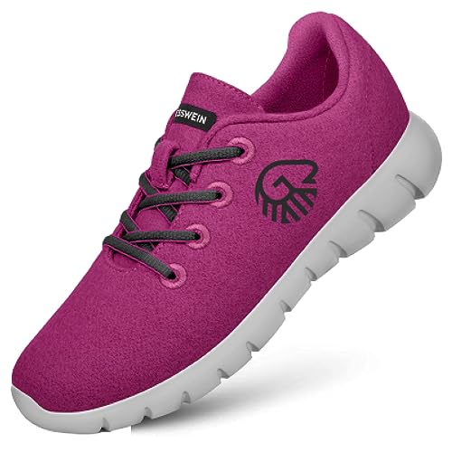 GIESSWEIN Merino Runners Women – Damen Sneaker aus Merinowolle – modisch, atmungsaktiv, bequem, geruchsneutral, waschbar von GIESSWEIN