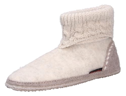 GIESSWEIN Freiburg, Pantoffeln Damen, Lamm-meliert 204, 36 EU von GIESSWEIN