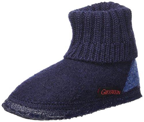 Giesswein Unisex-Kinder Kramsach Hausschuhe, Blau-Blau (588), 37 EU von Giesswein