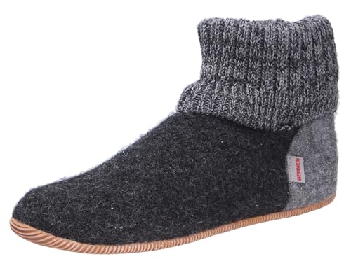 GIESSWEIN Wildpoldsried Kids, Hüttenschuhe Unisex-Kinder, Anthrazit 019, 28 EU von GIESSWEIN