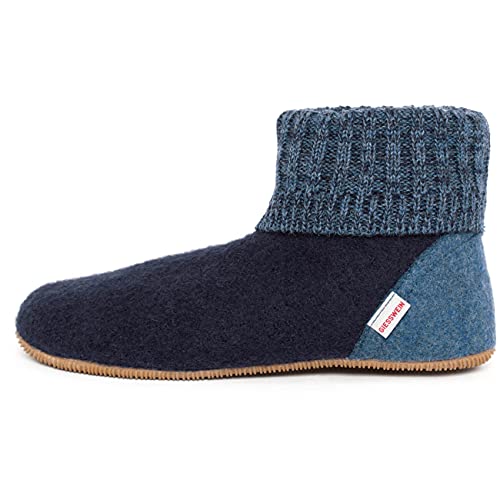 Giesswein Unisex Kinder Wildpoldsried Kids Hohe Hausschuhe, Blau (588 ocean), 41 EU von Giesswein