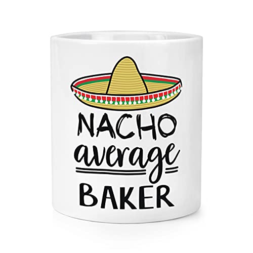 Nacho Average Baker Make-up Pinsel Bleistift Topf von Gift Base
