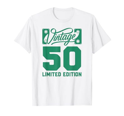 Funny Gag Men Vintage 50th Birthday Decorations 50 Birthday T-Shirt von Gift Ideas Co Birthday
