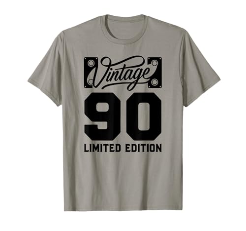 Funny Gag Men Vintage 90th Birthday Decorations 90 Birthday T-Shirt von Gift Ideas Co Birthday