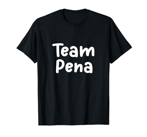 Team Pena Mädchen Name Custom Tochter Mutter Enkelin T-Shirt von Gift Name Pena tshirt