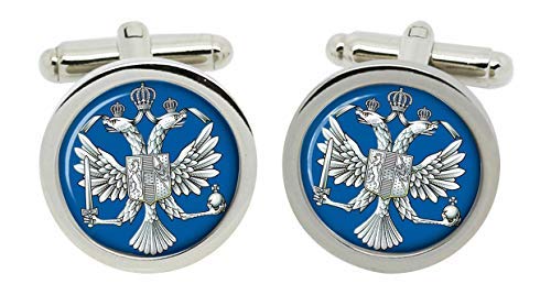 Gift Shop 1st Queen S Dragoner Guards, Britische Armee Manschettenknöpfe in Box von Gift Shop