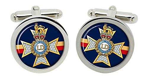 Gift Shop Licht Dragoner, Britische Armee Manschettenknöpfe IN Box von Gift Shop