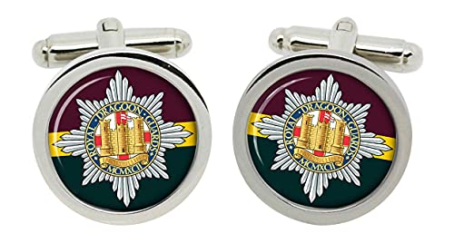 Gift Shop Royal Dragoner Guards, Britische Armee Manschettenknöpfe in Box von Gift Shop