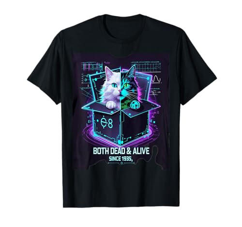 Lustige Schrödingers Katze Catzilla Geschenk für Männer Kinder Frauen T-Shirt Lustige Schrödingers Katze Catzilla Geschenk für Männer Kinder Frauen T-Shirt von Gift for Cat Lovers Funny Graphic Tee Catzilla