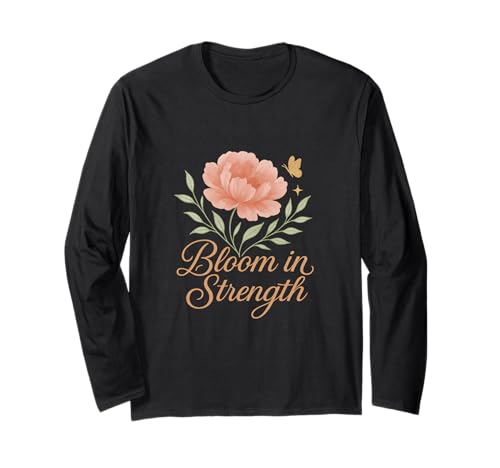 Starke Stärke Frauen Scheidung Kampf Geschenk für Frauen Langarmshirt Starke Stärke Frauen Scheidung Kampf Geschenk für Frauen Langarmshirt von Gift for Divorce Separation College Girl Floral
