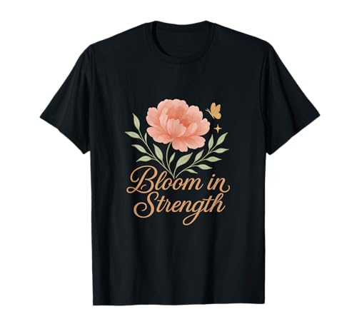 Starke Stärke Frauen Scheidung Kampf Geschenk für Frauen T-Shirt Starke Stärke Frauen Scheidung Kampf Geschenk für Frauen T-Shirt von Gift for Divorce Separation College Girl Floral