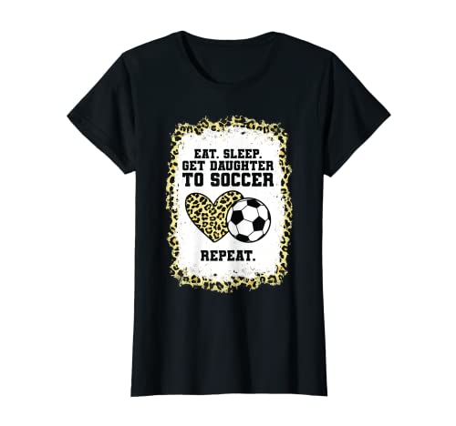 Damen Get daughter to soccer. Heart Soccer Mum T-Shirt Damen Get daughter to soccer. Heart Soccer Mum T-Shirt von Gift for Soccer Player