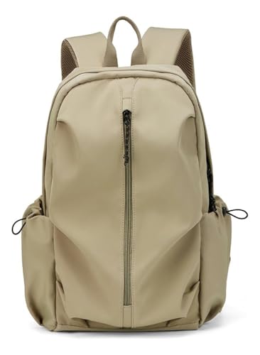 Schule Rucksäcke Frau Teenager Basis Rucksack für Schule Schwarze Schule Rucksack wasserdicht(Khaki) von GiftGalore