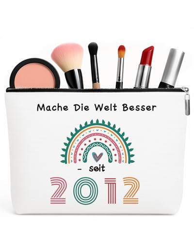 GiftGem Geschenke Mädchen 13 Jahre - Geschenke für Frauen 2012er Stil Federmäppchen, Make-Up-Tasche, Geschenke für 13 Jährige Mädchen, Schwester und Freundin von GiftGem