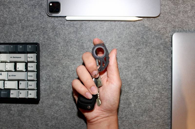 Spinly Fidget Keychain -Claw- Edition Key Spinner For Cool Moves - Karambit Style Schlüsselanhänger Spinly Fidget Keychain -Claw- Edition Key Spinner For Cool Moves - Karambit Style Schlüsselanhänger von GiftGlobe