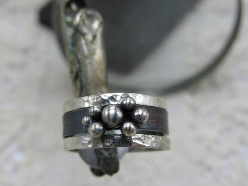 2 Stapelbar - Sterling Silber Ringe Sie Entwerfen von GiftHorst