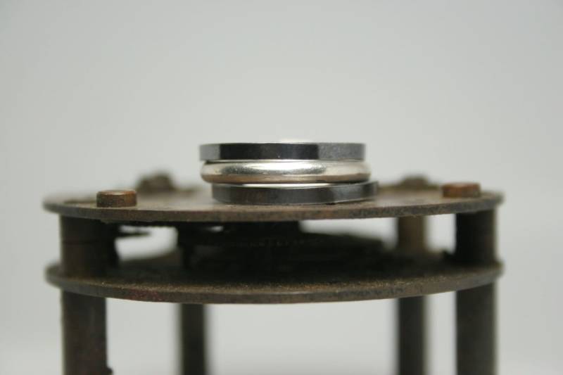 925Er Silber Ring-Set Zu Stapeln von GiftHorst