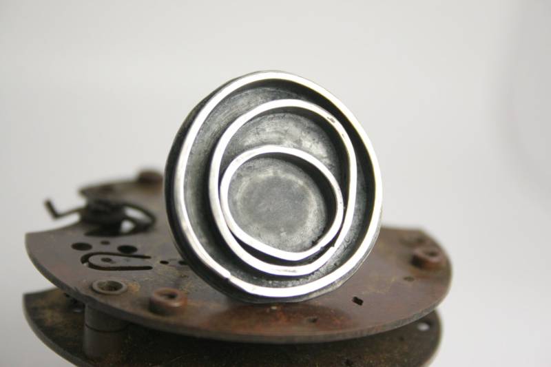 925Er Silber Ring - Statement Brandneu von GiftHorst