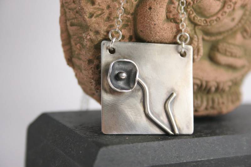 Handgefertigte Sterling Silber Halskette von GiftHorst