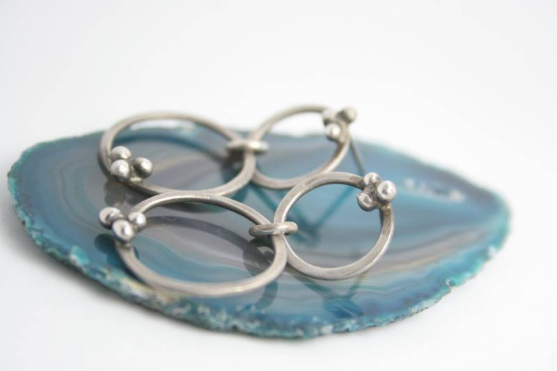 Handgefertigte Sterling Silberohrringe von GiftHorst