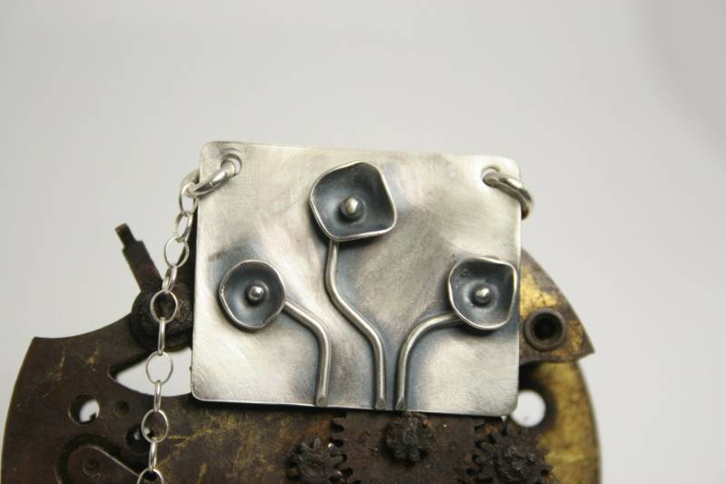 Handgemachte Sterling Silber Halskette von GiftHorst