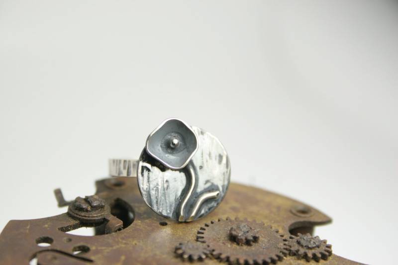 Ring Aus Sterlingsilber - Statement von GiftHorst